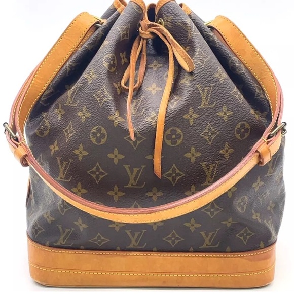 Auth LOUIS VUITTON Noe M42224 Brown Monogram AR1923 Shoulder Bag Monogram Canvas - Picture 1 of 15